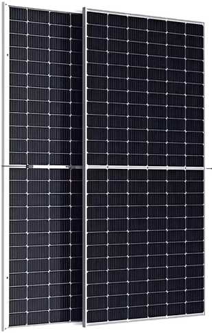 Dva monokristalna solarna panela, prednja strana